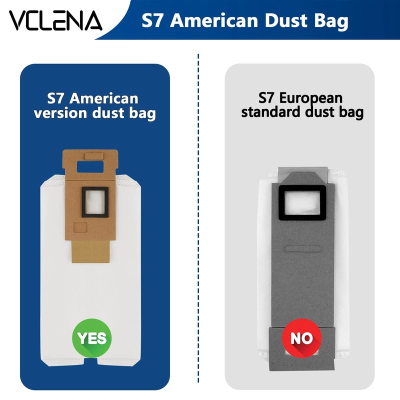 10 Pack Dust Bag Fit for Roborock S7 / S7+