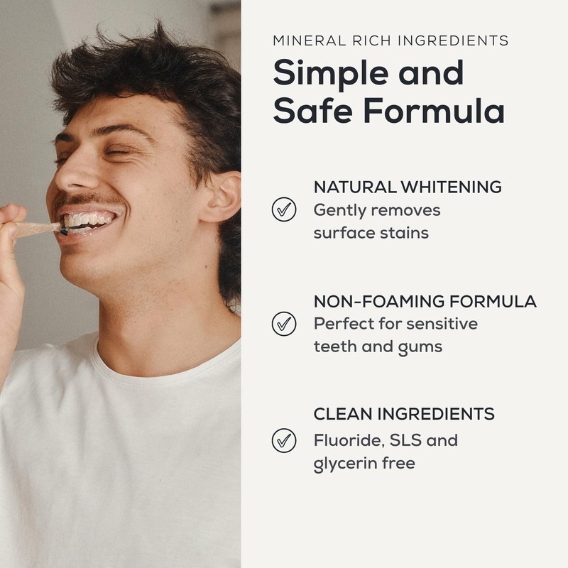 georganics Toothpaste 60mL, Toothpaste (Activated Charcoal)