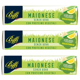 Biffi - Maionese 100% Vegetale in tubetto - Multipack - 3 tubetti da 150ml