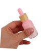 BIUDECO 15ml Gradated Frosted Dropper Essential Oil Bottle Sampling Size