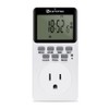 Digital Plug-in Timer Outlet Socket 20 on/Off Programmable Timer Switch