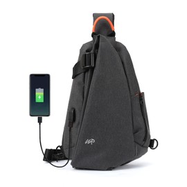 SZSYCN Sling Backpack Sport Outdoor Chest Bag Crossbag Shoulder Bag for Men Sling Bag Crossbody Backpack for Camping Gym Travel Hiking, A-Grey (Large), l