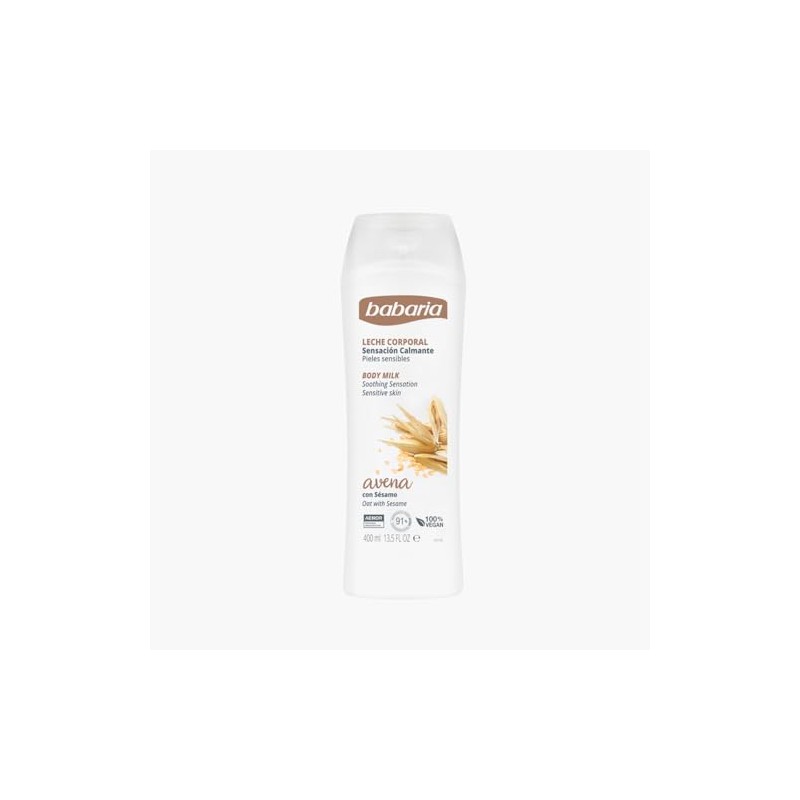 Babaria Leche Corporal Crema Corporal Reafirmante con Aloe Vitamina E