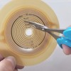 ALLEX Ostomy Scissors Curved Blunt Blade Tips, Colostomy Bags and