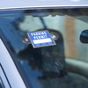 Rislobx RislobxParking Permit Holder for Car, Clear Car Business Card