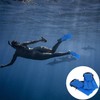 2 Pcs Adjustable Swim Fins for Kids Premium Swimming Flippers