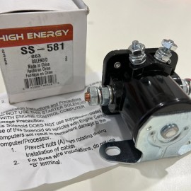 HIGH ENERGY Starter Solenoid High Energy S63 Replaces Standard SS-581