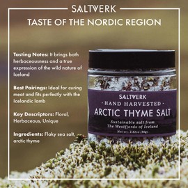 SALTVERK Arctic Thyme Salt