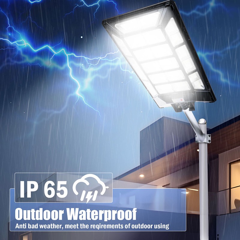 LINEBA Solar Wall Lights Pathway Motion Sensor 11000W 1028 LED