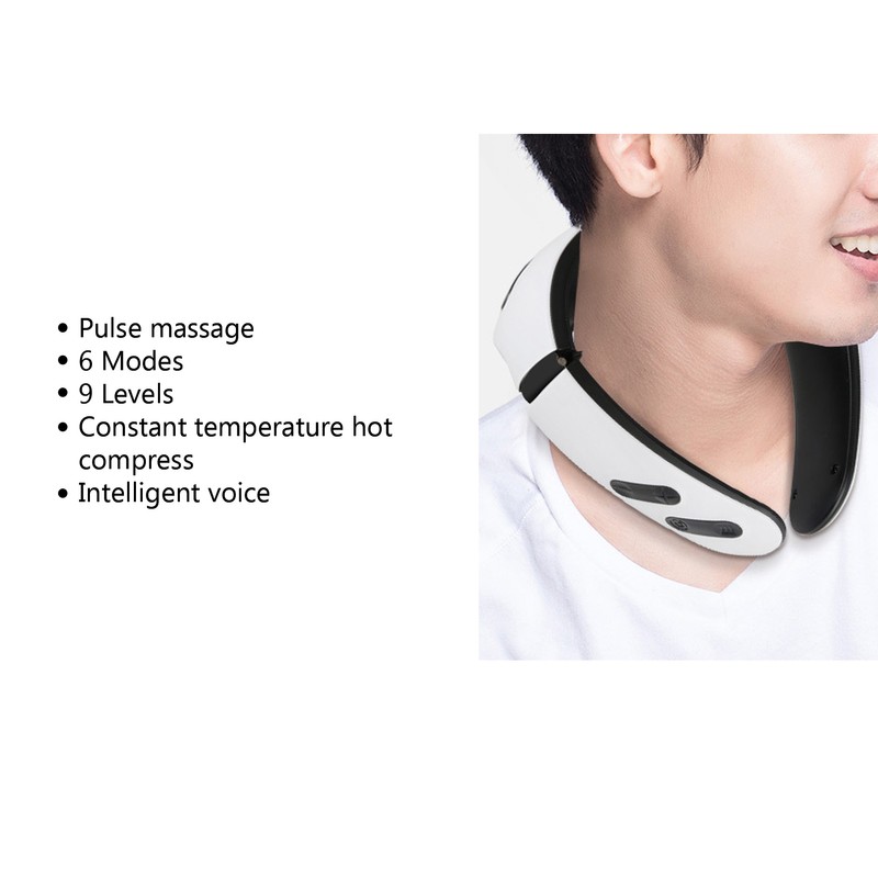 Electric Pulse Neck Massager Hot Compress Pulse Electric Cervical Spine