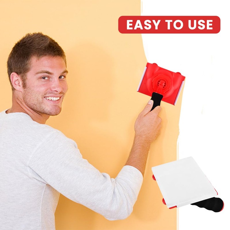 Paint Edger Trimmer with 2 Replacement Pads, Edge Painting Tool