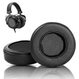 ACCOUTA Ear Pads Cushion Compatible with Beyerdynamic Custom One Pro Plus Headphones Ear Pads Replacement with Breathable, Softer Protein Leather and Memory Foam