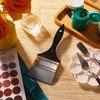 Nezyo 3 Inch Silicone Paint Brush Silicone Brush for Crafts