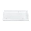 Operitacx Bathroom Vanity Tray, Resin Bathroom Tray Kitchen Sink Tray,
