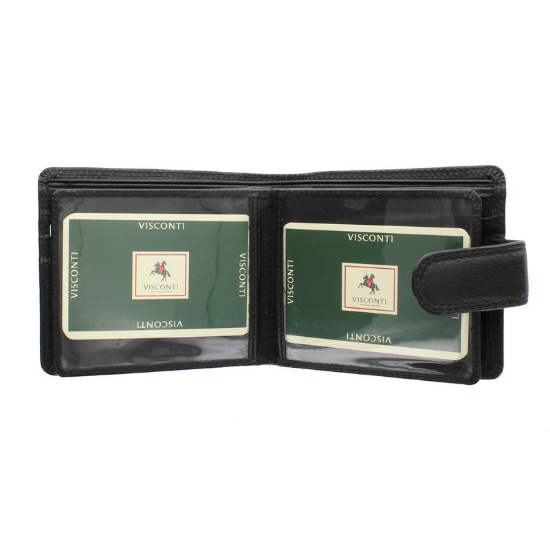 Visconti Heritage Collection STRAND Leather Wallet with Tab Closure RFID