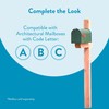 Architectural Mailboxes Cedar Deluxe Drive-in Cedar Wood Mailbox Post, Compatibility