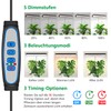 Aumtrly LED Plant Lamp, Full Spectrum Grow Lamp for Small
