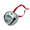 Believe Bell Christmas Tree Hanging Ornaments Sleigh Bells