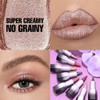 FeiCuiYun Champagne Metallic Lipstick & Lip Liner Combo For Women