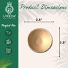 U'reca Organics Eco-Friendly Palm Leaf Bowls | 2.5" (6 cm)