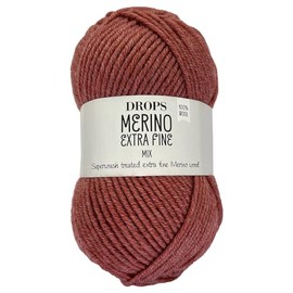 Frida's Wollhaus Drops 50 g Merino Extra Fine Mulesing-Free Washable Crochet Knitting 46 Colours (Mix 45 | Blush)