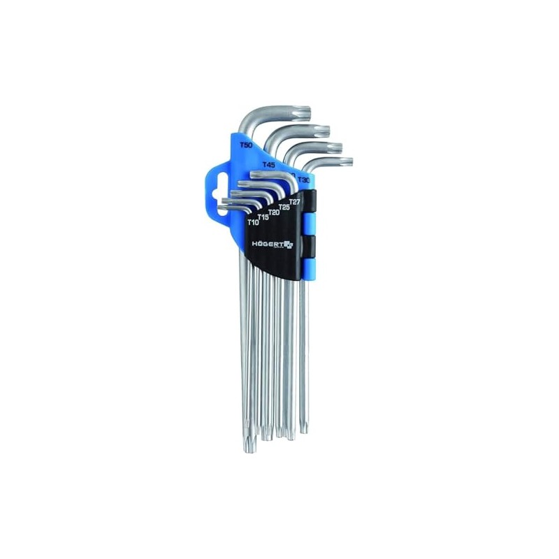Högert Technik - Set Chiavi Chiavi a Brugola Lunghe, Kit