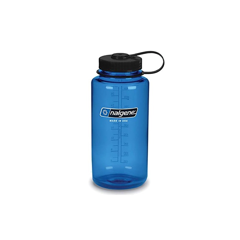 Nalgene Wide Mouth Bottle - Blue, 1 Litre