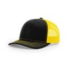 Richardson 112 Trucker Hat 12 Pack, OSFM - Black/Yellow