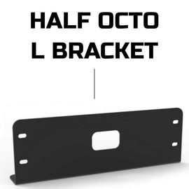 L Bracket Mount For SpeedTech Lights Half Octo 180 Degree LED Surface Mount Emergency Strobe Lights