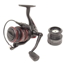 Silstar - PREMIUM QUALITY Fishing Reel Series RED TYPHOON FD3000 (SIZE 30) 9 Ball Bearing Technology. Aluminium Spool plus spare Graphite Spool. Spinning Freshwater and Marine