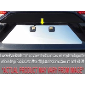 Trims Express fit:2006-2010 Hyundai Sonata License Plate Bezel Backdrop Trim Cover Sticker