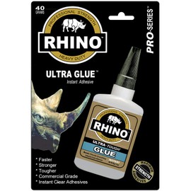 Rhino Glue, Heavy Duty 40 Gram Clear