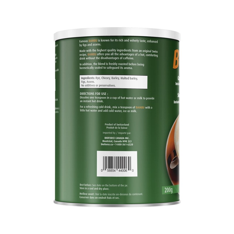 Bambu Caffeine Free Instant Coffee Substitute