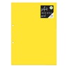 A4 Ruled White Paper Refill Yellow Notepad Notebook 100 Sheets