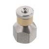 Erie Tools Rotating 3/8-inch Drain Cleaning Nozzle 12.0 Orifice 4000