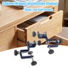 Drawer Front Installation Clamps 2PCS,Cabinet Drawer Installation Clamps,Cabinet Hardware Jig