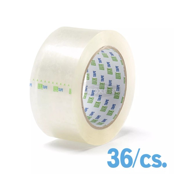 The Boxery LUX® Packing Tape 2'' x 55yds 36/cs Clear