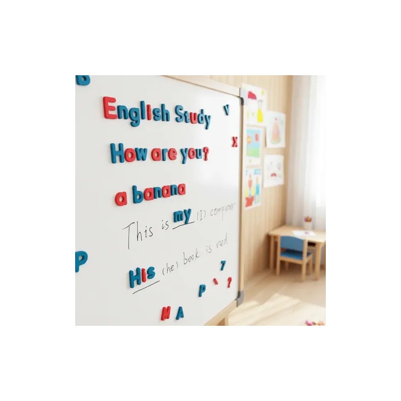 Juego Montessori De Letras Magnéticas En Inglés De 297 Pzs
