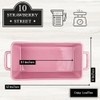 10 Strawberry Street Daisy Loaf Pan, Pink