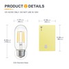 TOKCON 12V Low Voltage LED Tube Light Bulbs - Soft