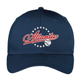 Atlanta Baseball Vintage Fan Hat (Navy Hat)