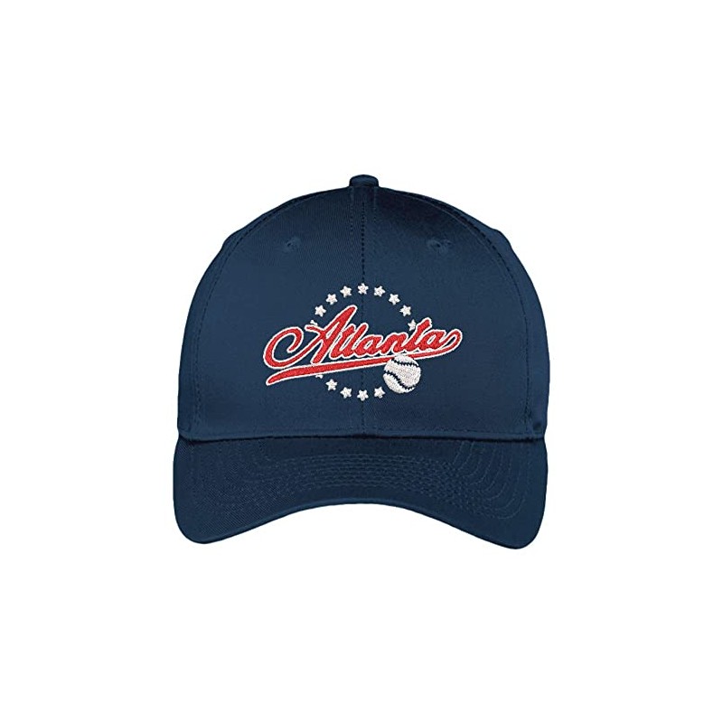Atlanta Baseball Vintage Fan Hat (Navy Hat)
