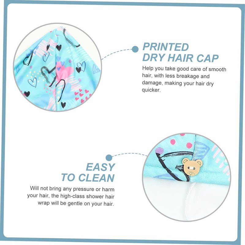 2 Piezas Toallas de Microfibra para Cabello Secado Rápido y