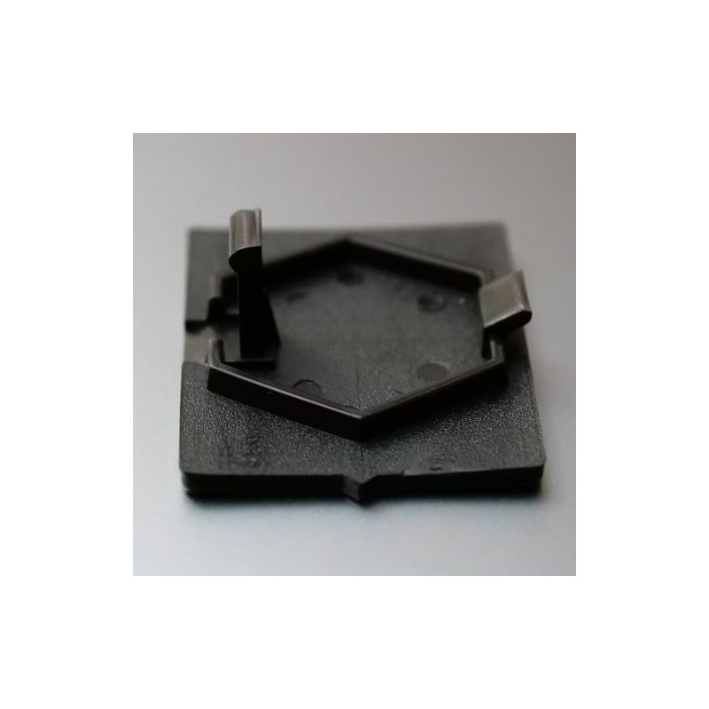 Emblem Holder Black Cascade Compatible with Vespa and Piaggio Holder