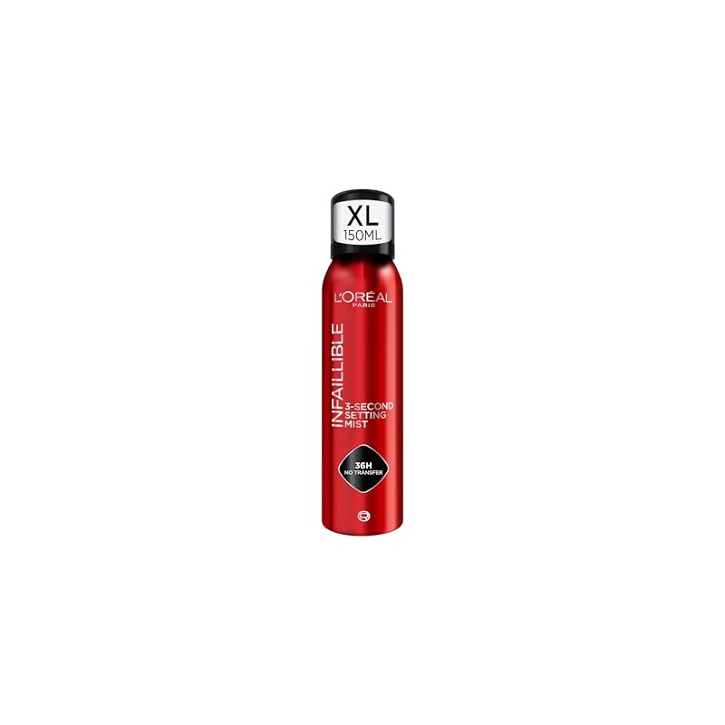 L'Oréal Paris Infallible 3-Second Setting Mist Fijador de Maquillaje 150ml