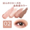 Cezanne Beige Tone Eye Shadow 02 Rosy Beige 0.15 oz