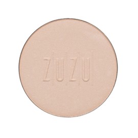 ZUZU LUXE Mineral Powder, Dual Powder Foundation, medium to full coverage, natural finish. Natural, Paraben Free, Vegan, Gluten-free, Cruelty-free, Non GMO, 32 oz. (Refill D-7)