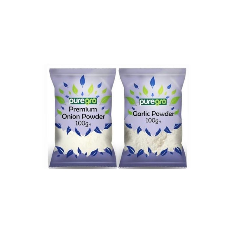 Puregro Seasoning Combo Pack of Garlic & Onion Powder 100g