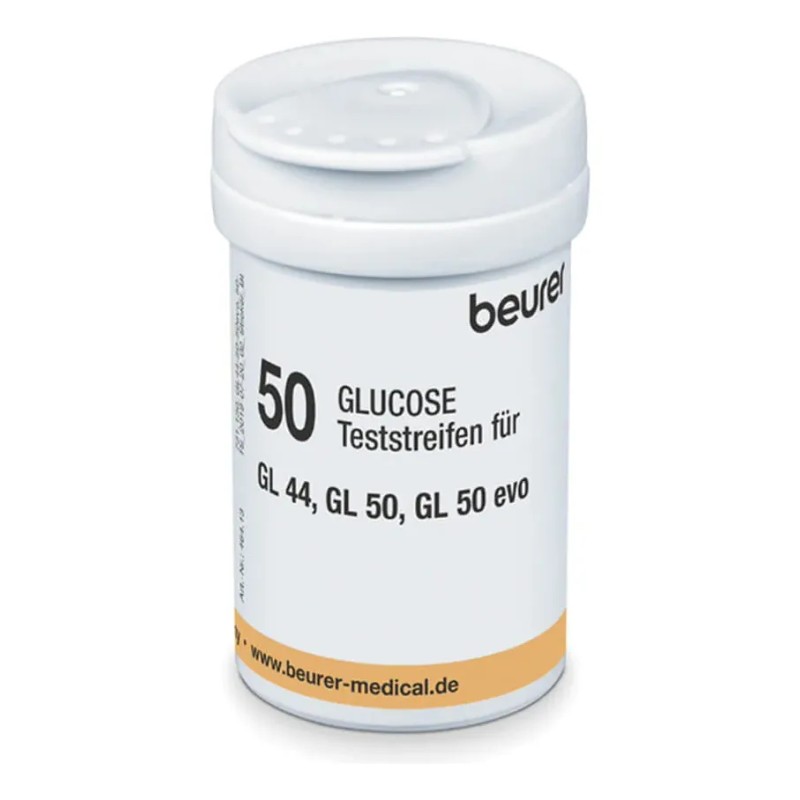 Tiras Reactivas Glucosa Tr44 Glucometro Beurer