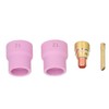 4Pcs TIG Welding Accessory Set Ceramic Nozzle 2.4mm Gas Lens